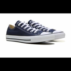Navy Low Top Converse